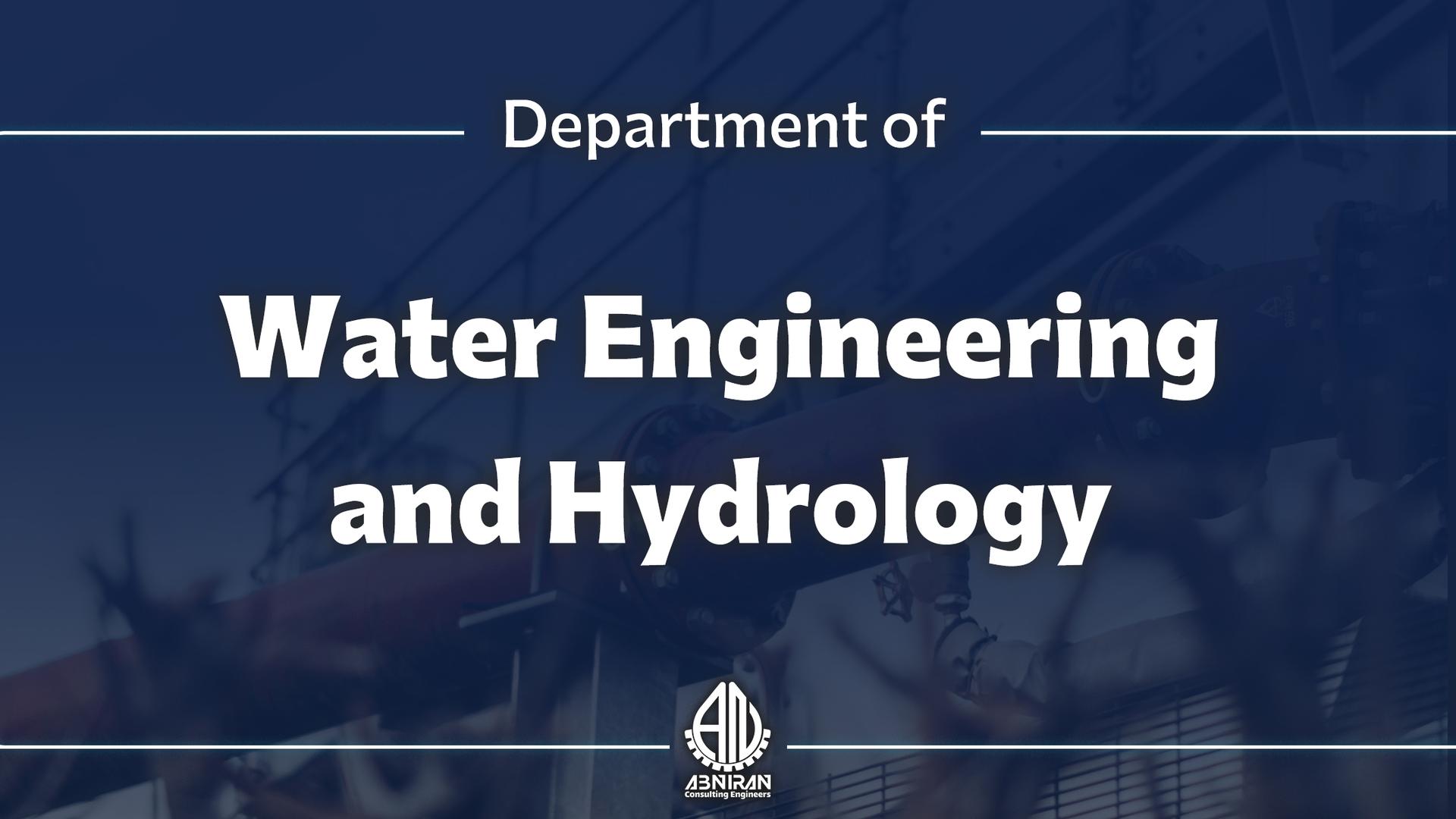 Water engineering and hydrology