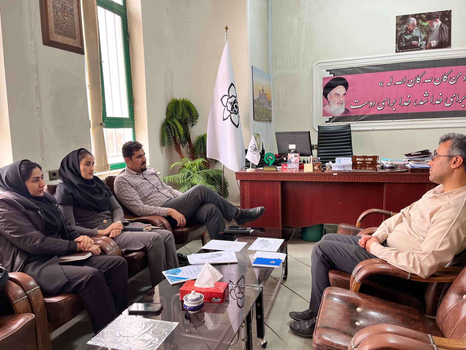 Coordination Meeting and Progress Report on the Project for Separating Green Space Irrigation Water from Drinking Water in Khusf