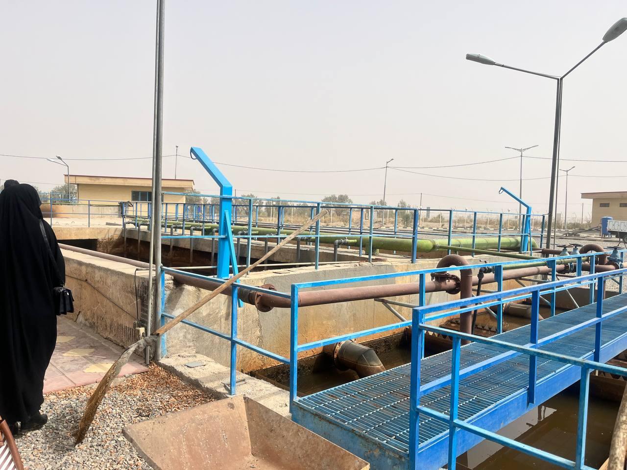 Visit to the Zahedan Industrial Town Wastewater Treatment Plant
