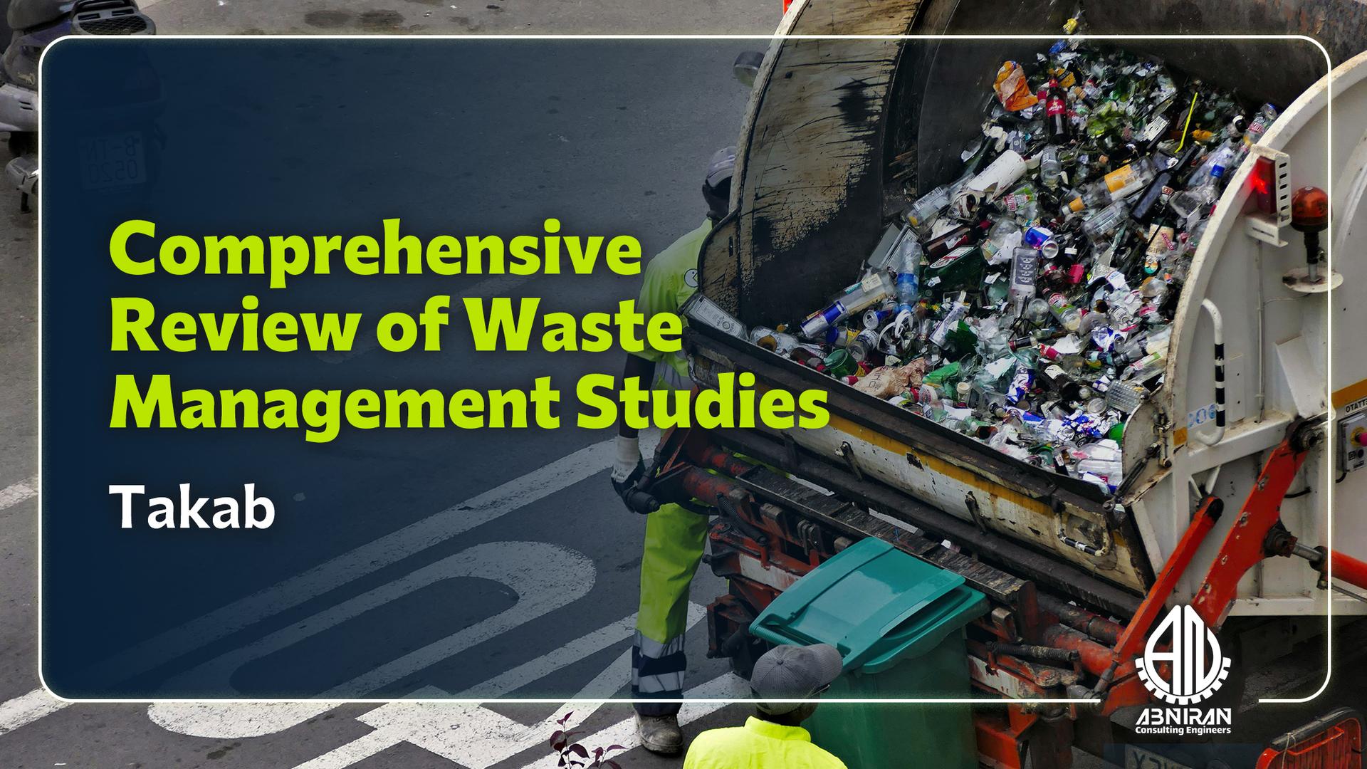 Revision of Takab waste management studies