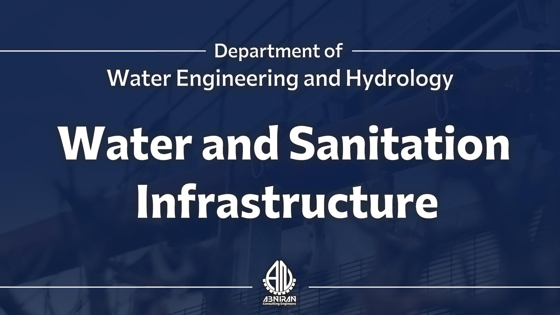 Water and sewage facilities